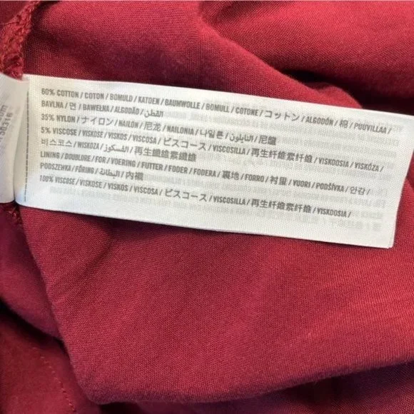 Hollister Dress Womens Size Small Maroon Lace Long Sleeve , New With Tags - Picture 12 of 16